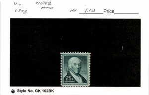 United States Postage Stamp, #1048, Mint NH, 1958 Paul Revere (AB)