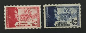 France Sc. #B147-148, mint hinged