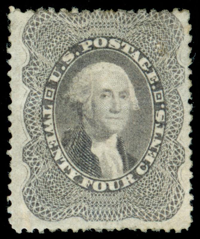 MOMEN: US STAMPS #37 MINT OG H 