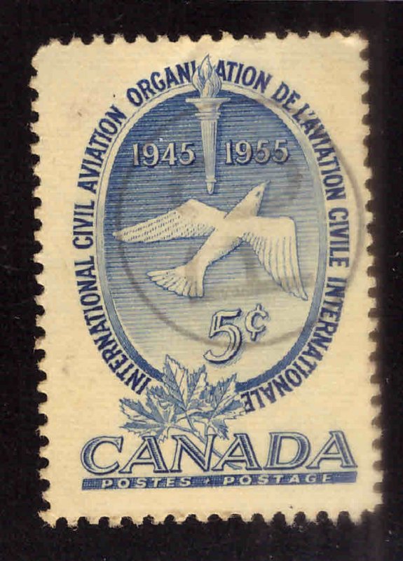 Canada Scott 354 Used stamp 1955