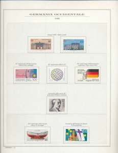 Germany 1990/91 MNH On 16 Pages(Apprx 130 Items)W3476AAA