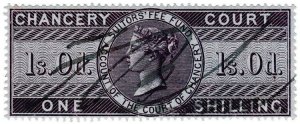 (I.B) QV Revenue : Chancery Court 1/- (1857)