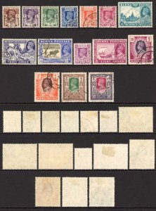 Burma SG51/63 Set of 15 Fine used Cat 120 pounds