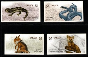 CANADA SG2420/3 2006 ENDANGERED SPECIES SELF ADHESEVE MNH