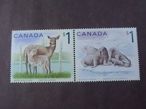 CANADA # 1688-1689(1689a)--MINT NEVER/HINGED--PAIR--1997