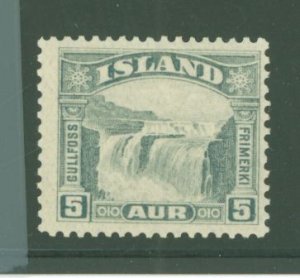 Iceland #170 Unused Single