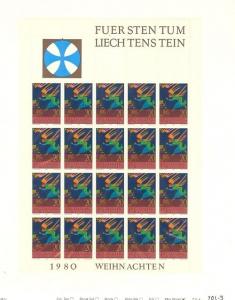 Liechtenstein Scott 701-703 NH