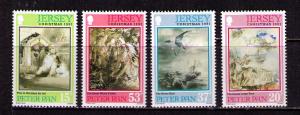 JERSEY GB Sc# 578 - 581 MNH FVF Set4 Peter Pan