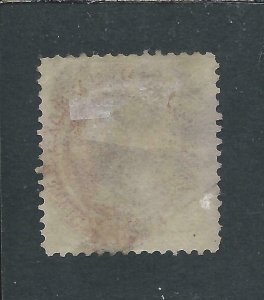 NEWFOUNDLAND 1865-70 12c RED-BROWN GU SG 28 CAT £150