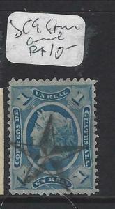 GUATEMALA (P1302B)  SC 1R  SC 9  STAR CANCEL  VFU