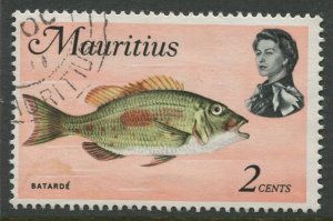 STAMP STATION PERTH Mauritius #339a Sea Life Issue FU 1972-1974