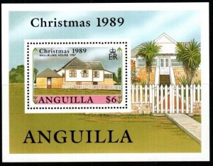 ANGUILLA SGMS829 1989 CHRISTMAS MNH