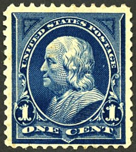 U.S. #264 MINT OG LH THIN