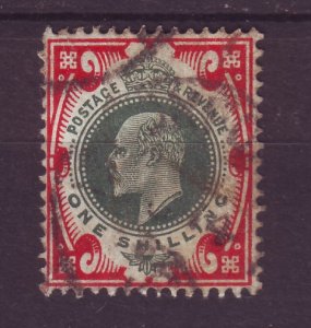 J24538 JLstamps 1902-11 great britain used #138 king