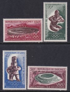 Dahomey C85-C88 Summer Olympics MNH VF