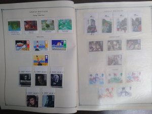 collection on pages Great Britain 1985-89 HX: CV $250