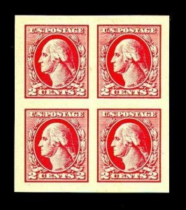 momen: US Stamps #532 Block of 4 Mint OG XF