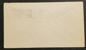 1927 San Pedro Sula Honduras to New York NY Overprint Cover 