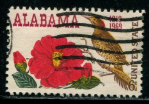 1375 US 6c Alabama Statehood, used