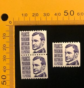 1297 dull gum Pair & Single, MNH