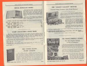 Vintage - 1960s Era - Mystic and 1962 Zenith Stamp Catalog & Supplies Booklets