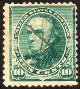 1890, US 10c, Webster, Used, Sc 226