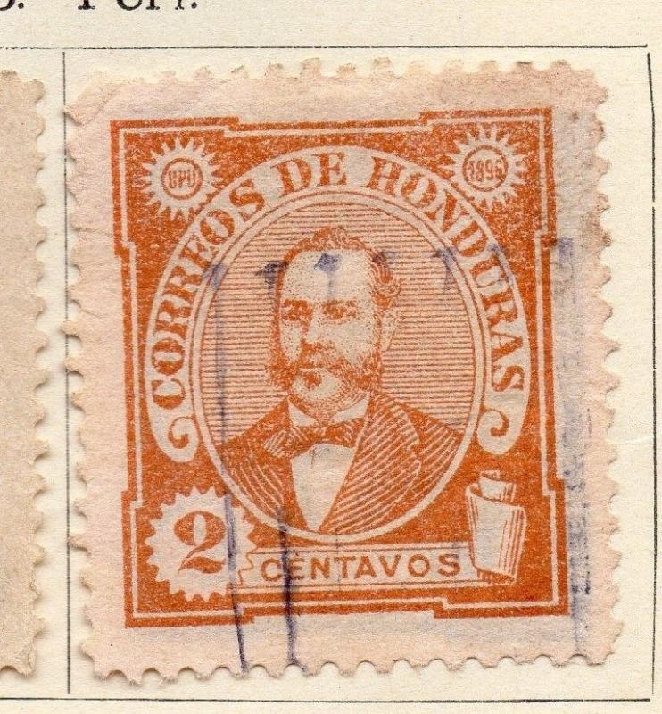 Honduras 1896 Early Issue Fine Used 2c. 138893