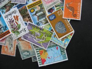 Collection breakup! BARBADOS 35 different to 1989, some mixed condition