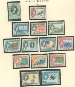 Virgin Islands #115-127  Single (Complete Set)