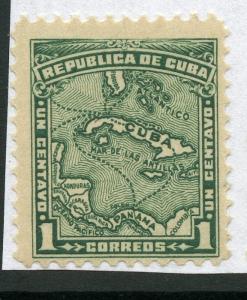 1914 Scott # 253 MOG 1 cent Maps