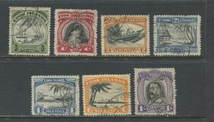 Cook Islands KGV 19344-46 set to 1/ used