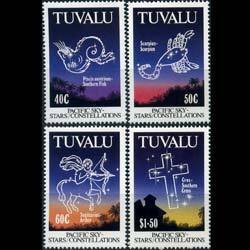 TUVALU 1992 - Scott# 586-9 Constellations Set of 4 LH