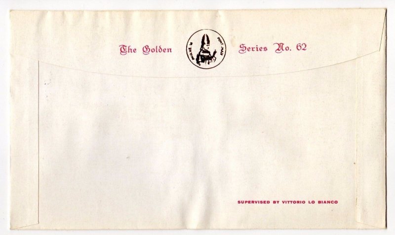 1965 Vatican The Golden Series FDC First Day Cover