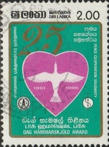 Sri Lanka, #808 Used, From 1986