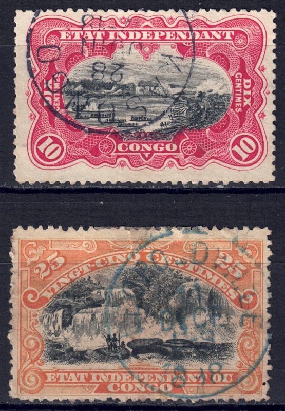 Belgian Congo #19-20  CV $4.25