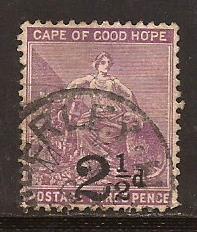 Cape Of Good Hope  #  55  used