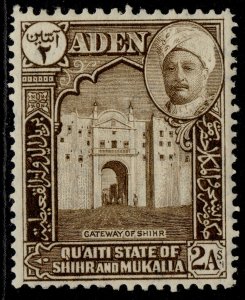 ADEN - Qu'aiti GVI SG5, 2a sepia, M MINT.