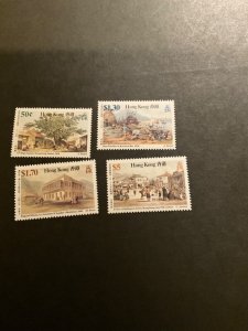 Stamps Hong Kong Scott #486-9 never hinged