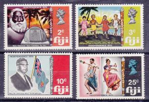 Fiji 297-300 MNH 1970 Independence