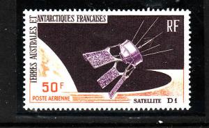 French Southern & Antarctic-Sc#C11-unused hinged-Space-Frenc