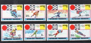 Rwanda 436-443 Winter Olympics MNH VF