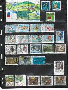 LIECHTENSTEIN 1999 COMPLETE YEAR $50.65 MNH