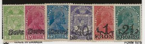 Liechtenstein 11-16 MH Set