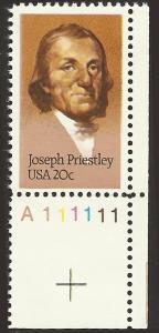 # 2038 MINT NEVER HINGED JOSEPH PRIESTLEY