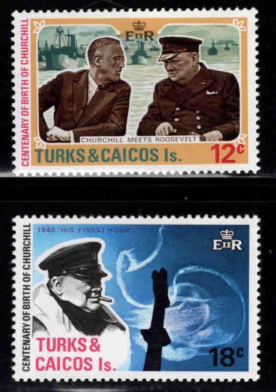 Turks & Caicos Islands Scott 297-298 MNH** set