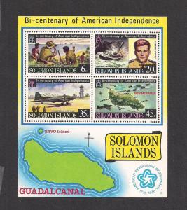 SOLOMON ISLANDS SC# 336a F-VF MNH 1976