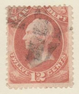 U.S. Scott #O119 Dept of War - Webster Official Stamp - Used Single