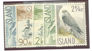 Iceland #319-323 Mint (NH) Single (Complete Set)