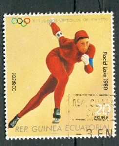 Equatorial Guinea Lake Placid Olympics used single
