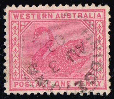 Australia-Western Aust. #90 Swan; Used (1.75)